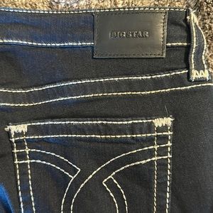 Women’s Big Star Dark Blue Denim Skinny Jeans